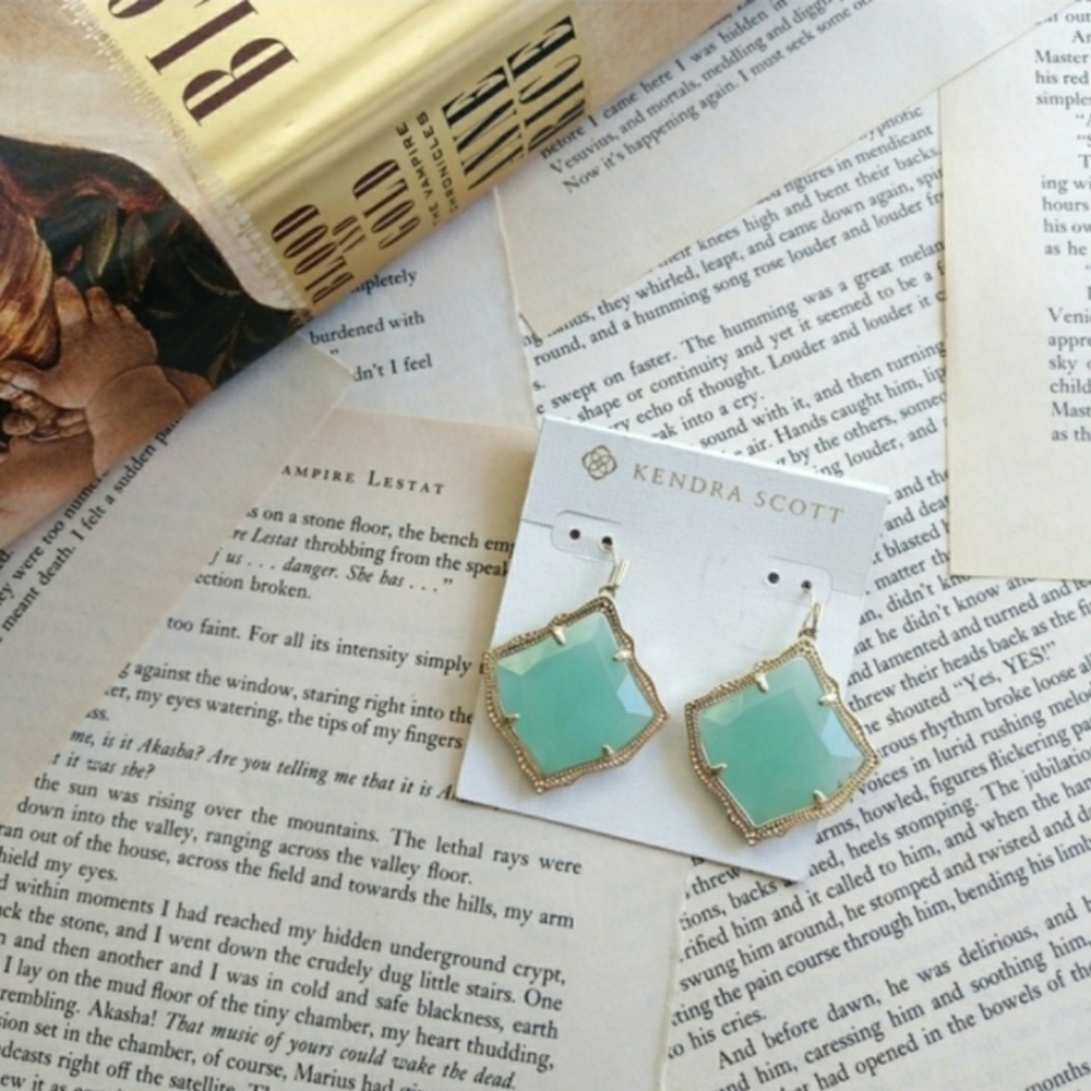 NWT KENDRA SCOTT Kristin Drop Earrings